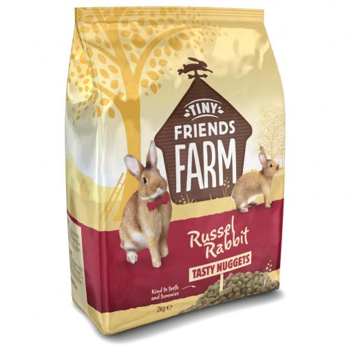 Tiny Friends Farm Russel Rabbit Tasty Nuggets 2kg