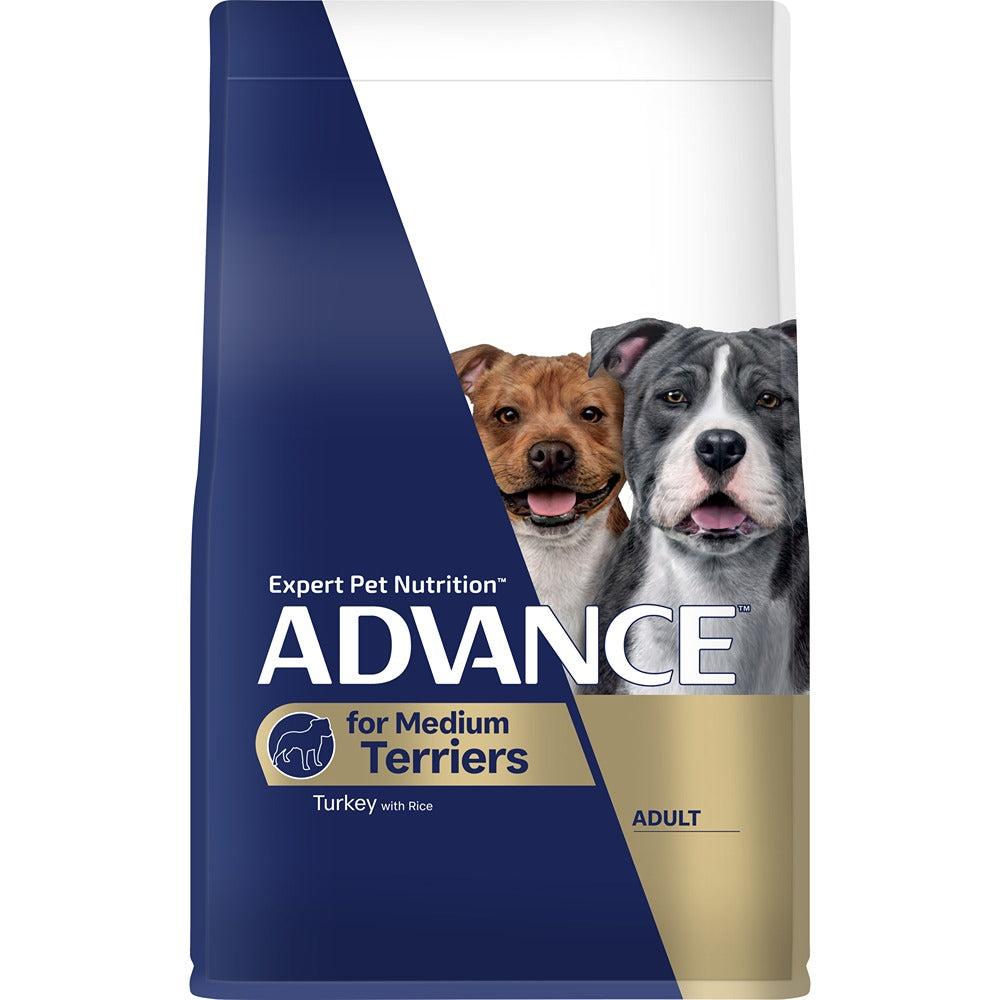 Advance Medium Breed Terriers Adult Turkey Dry Dog Food