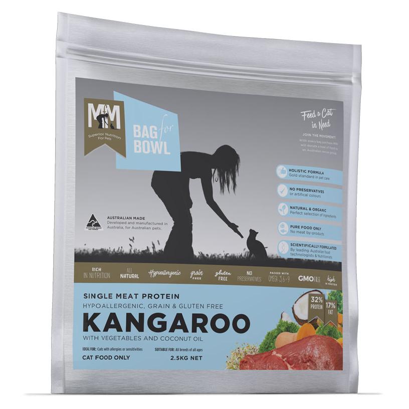 Meals for Meows Single Protein Kangaroo Dry Cat Food