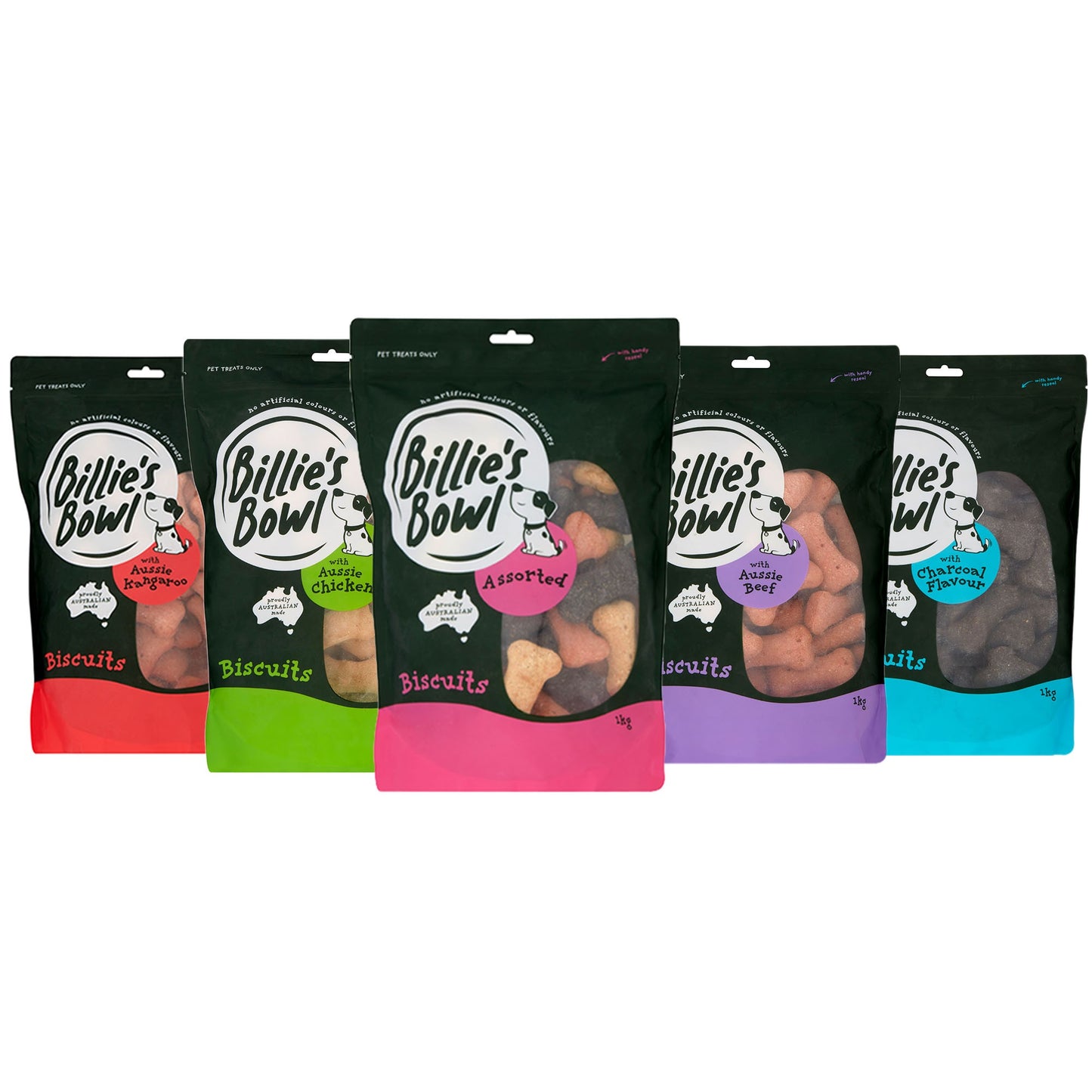 Billie's Bowl Assorted Biscuits Dog Treats
