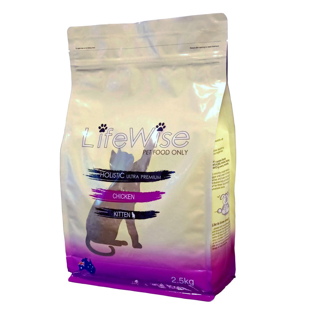Lifewise Chicken Rice & Vegetables Kitten Dry Cat Food