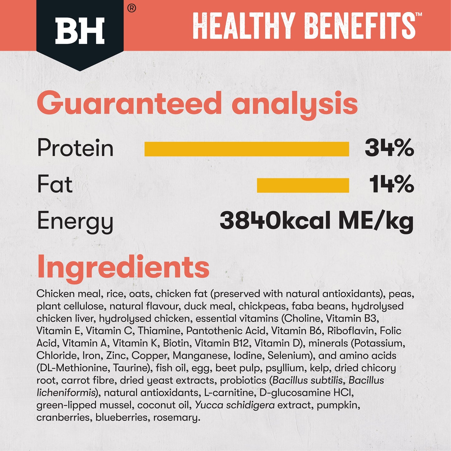 Black Hawk Healthy Benefits Indoor Chicken Dry Cat Food