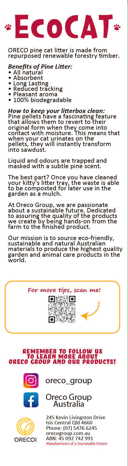 Oreco Ecocat Pine Cat Litter