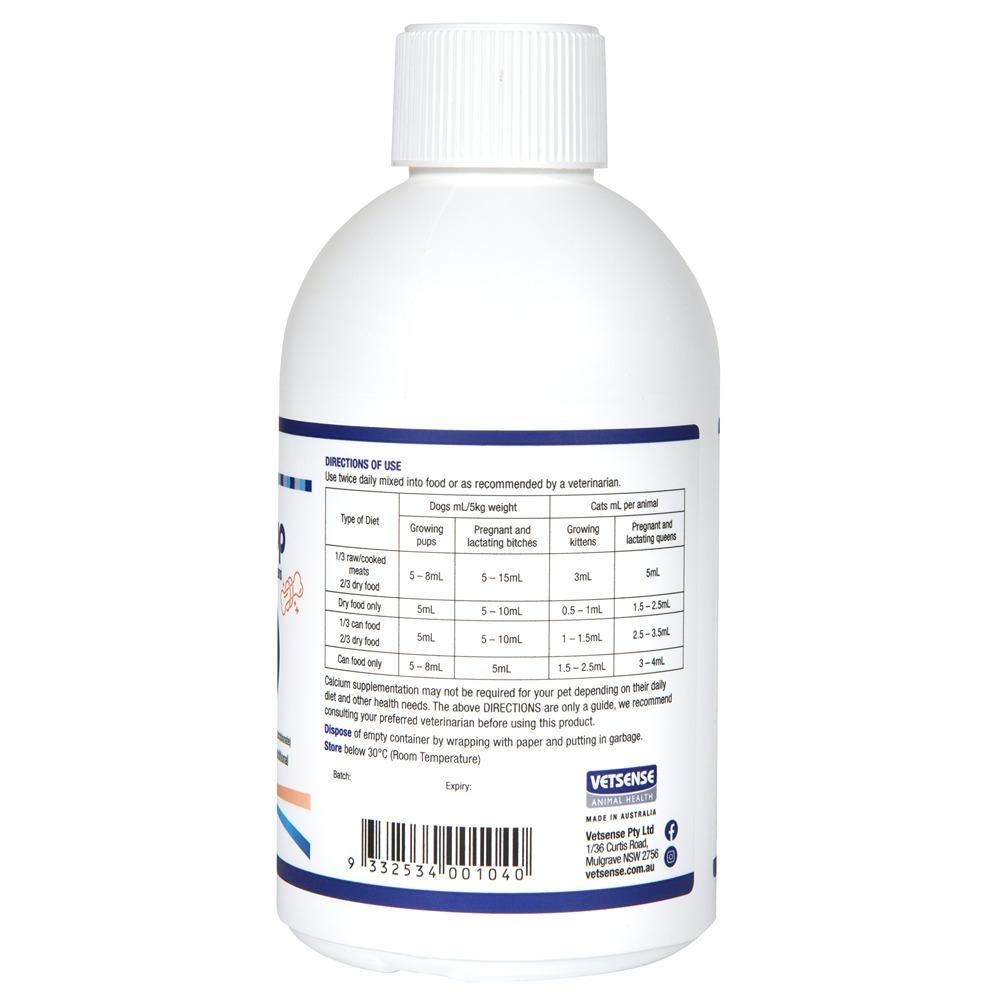 Vetsense Calcium Syrup Dog & Cat Supplement