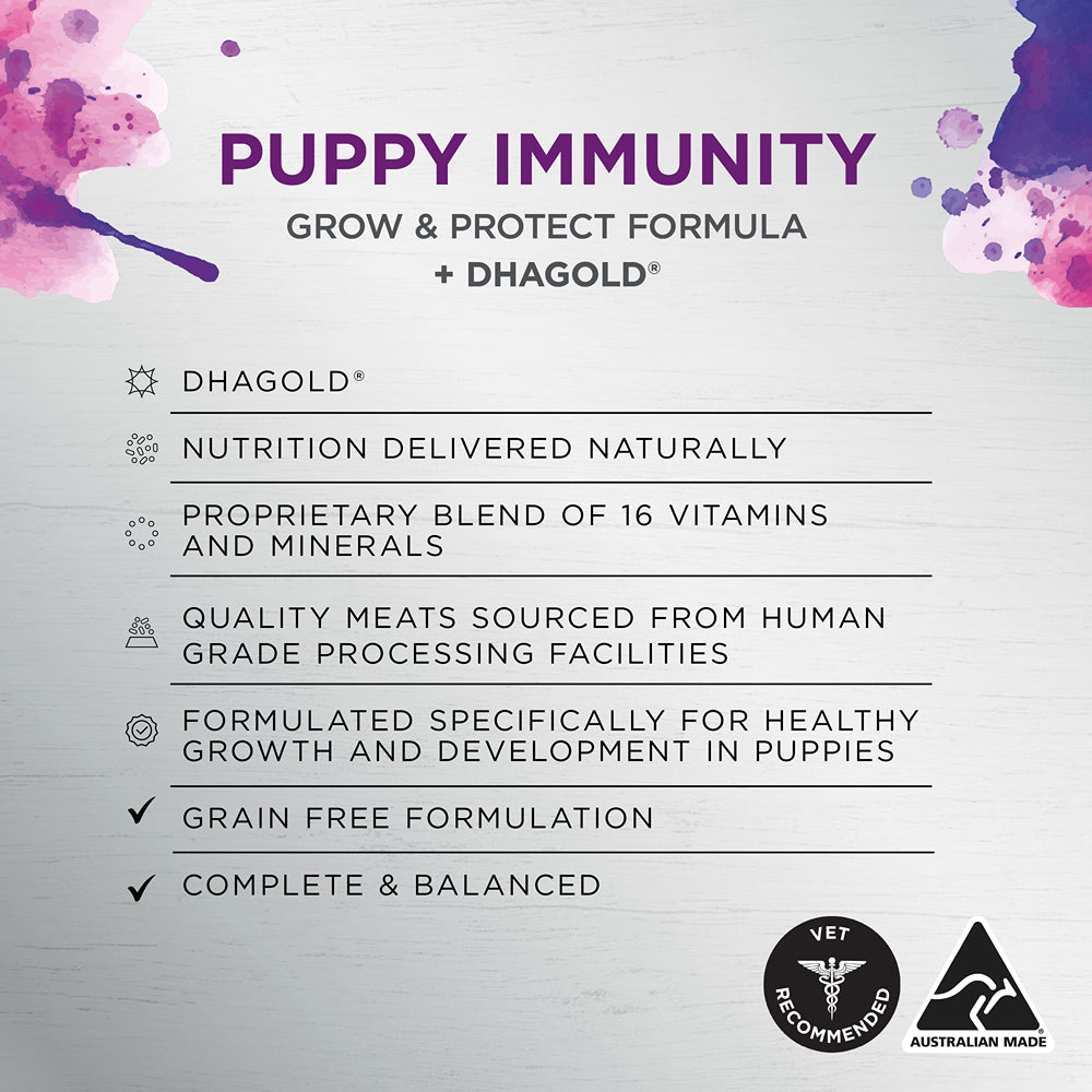 Ivory Coat Inspired by Raw Immunity Wet Puppy Food 100g