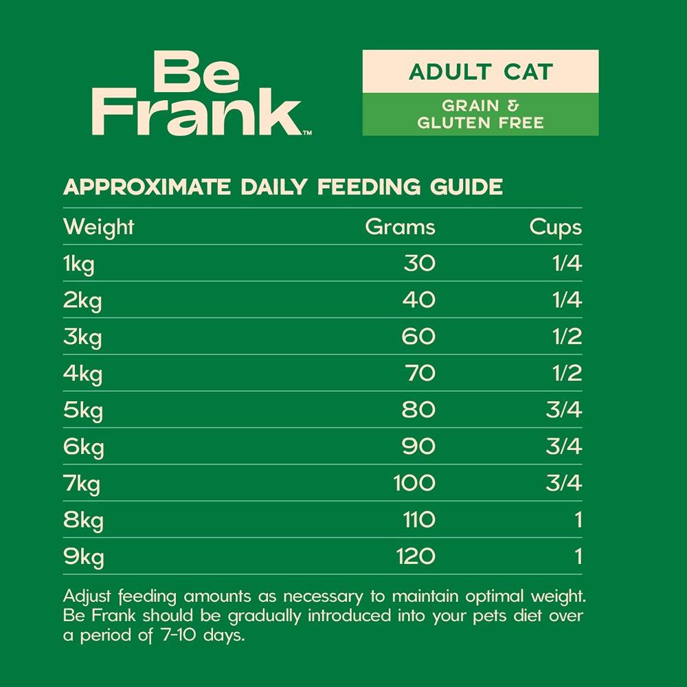 Be Frank Grain Free Adult Chicken Dry Cat Food