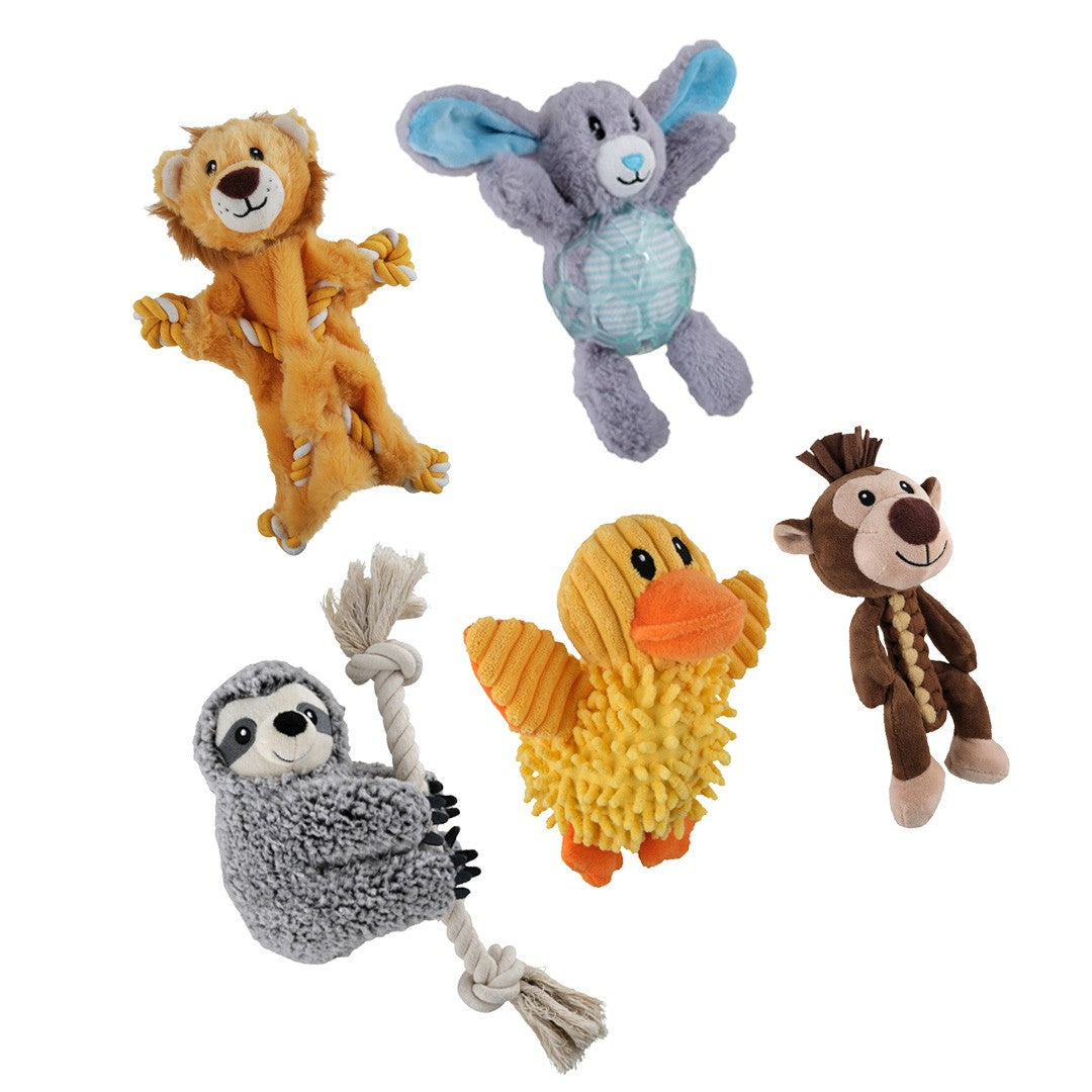 Creatures Lion Plush Dog Toy