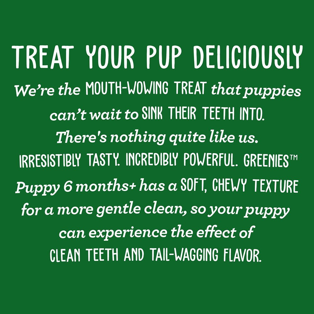 Greenies Puppy 6 Months+ Original Teenie Dental Dog Treats