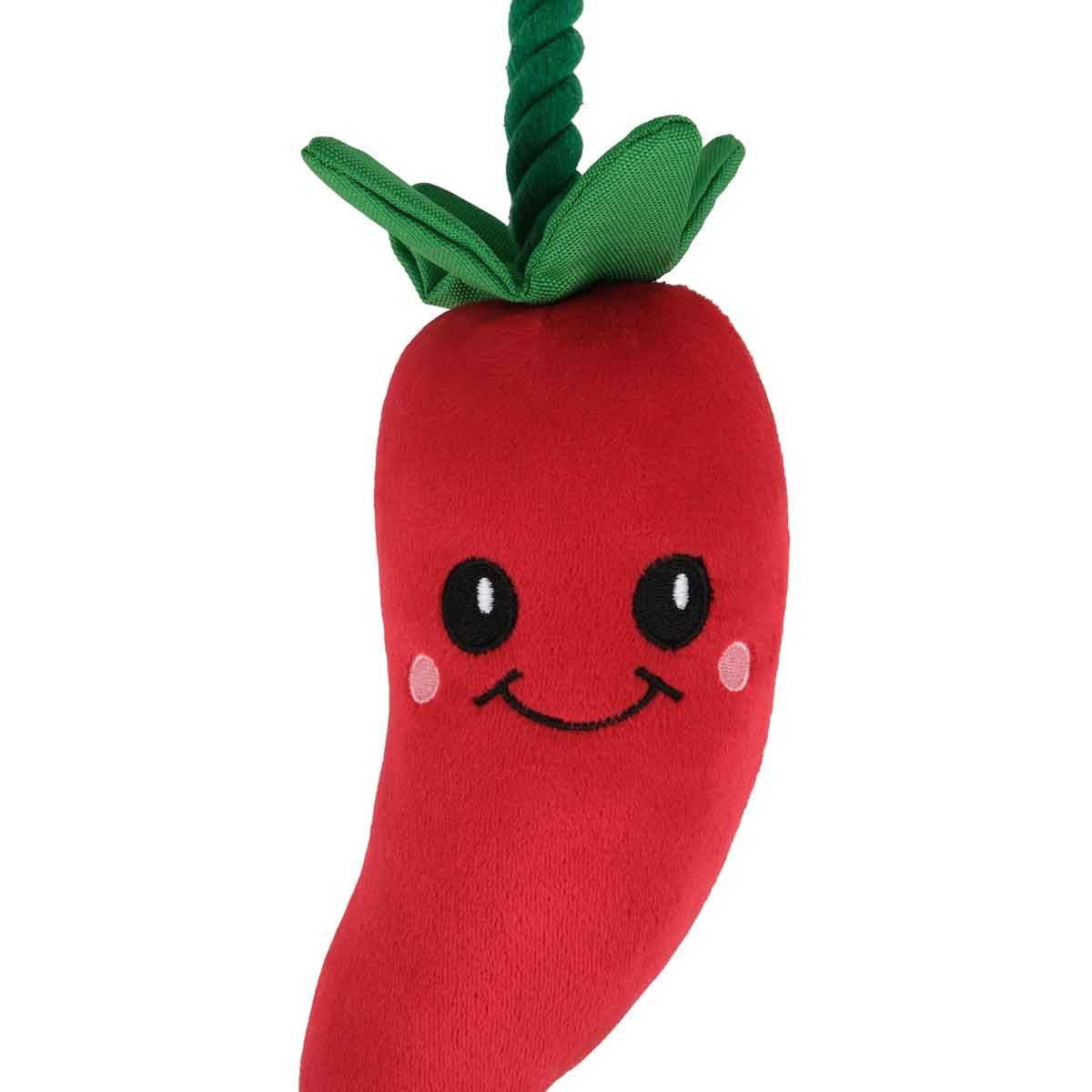 Garden Chilli Plush Rope Dog Toy