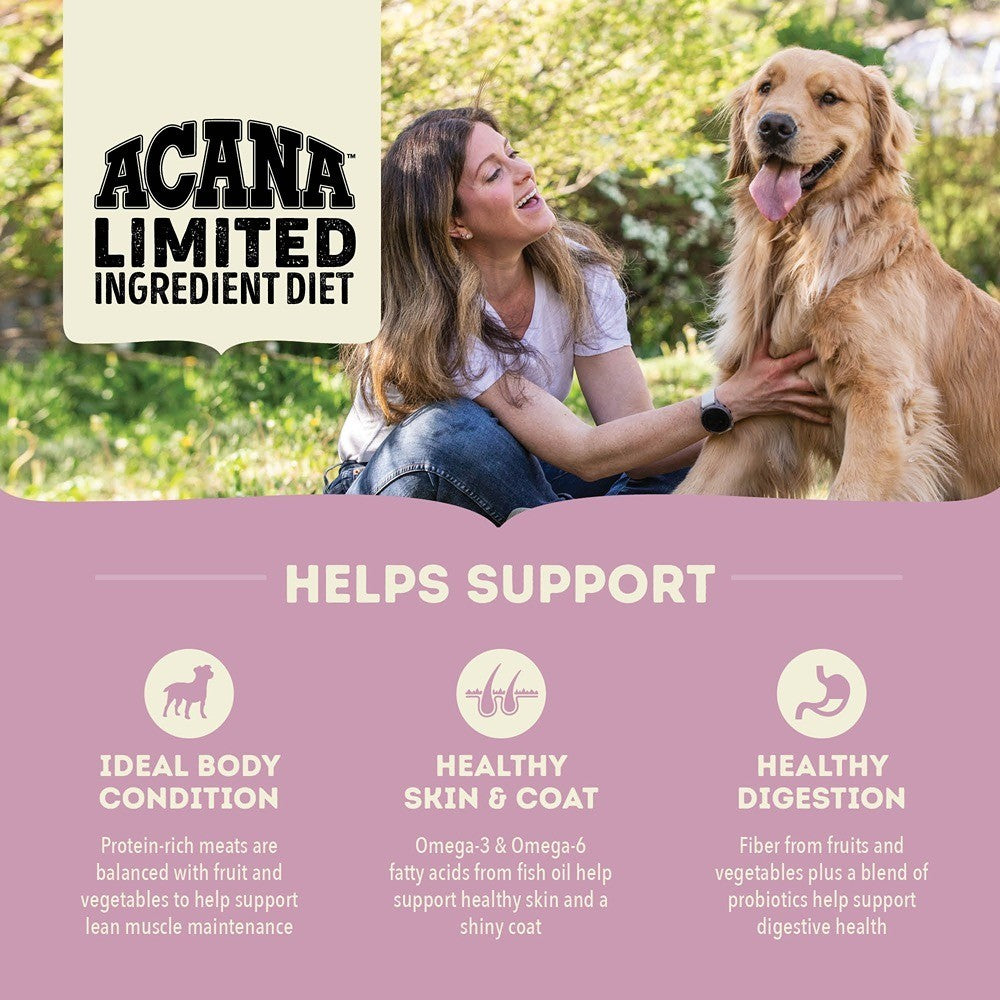 Acana Adult Limited Ingredient Lamb & Apple Dry Dog Food