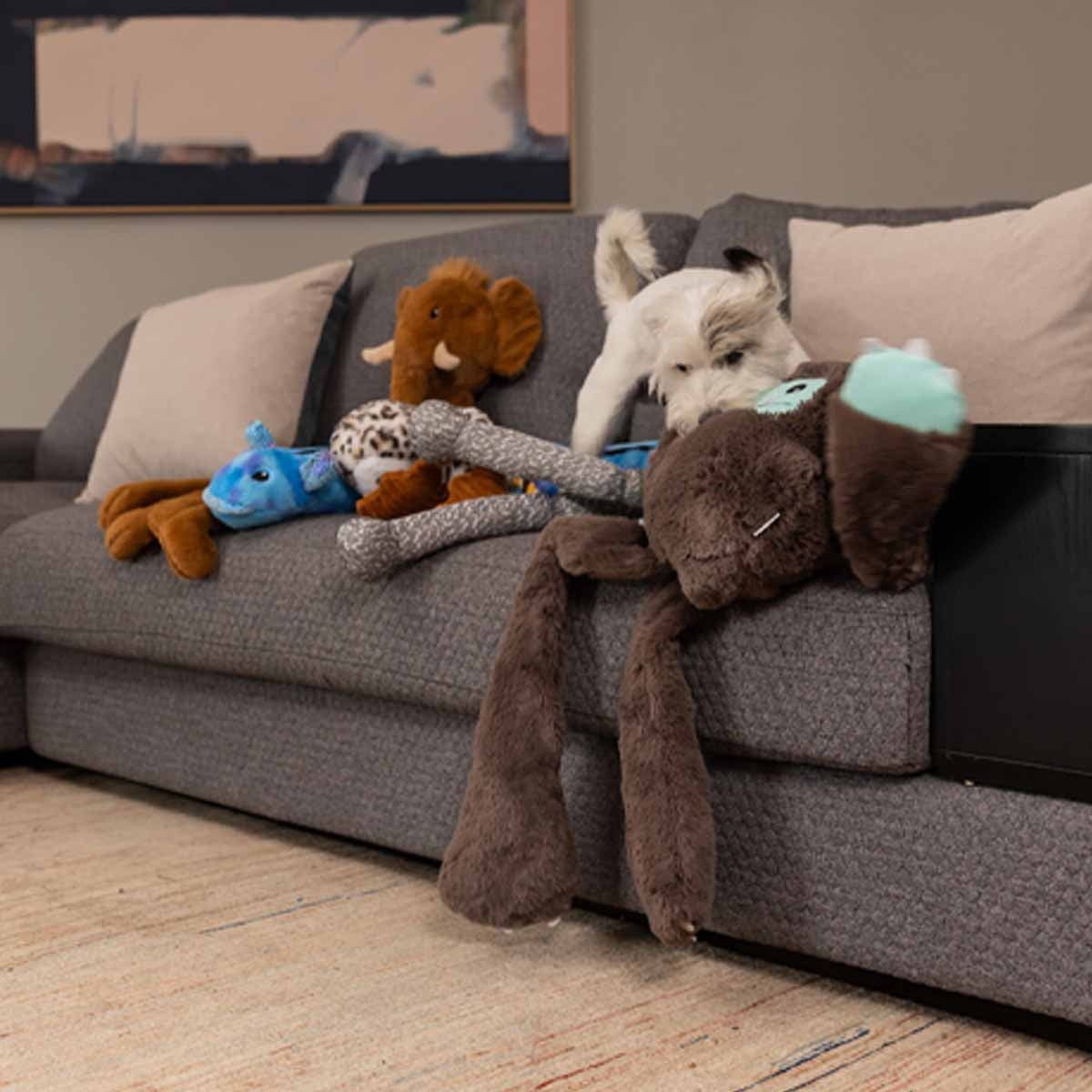 Lexi & Me Abominable Snowman Plush Dog Toy