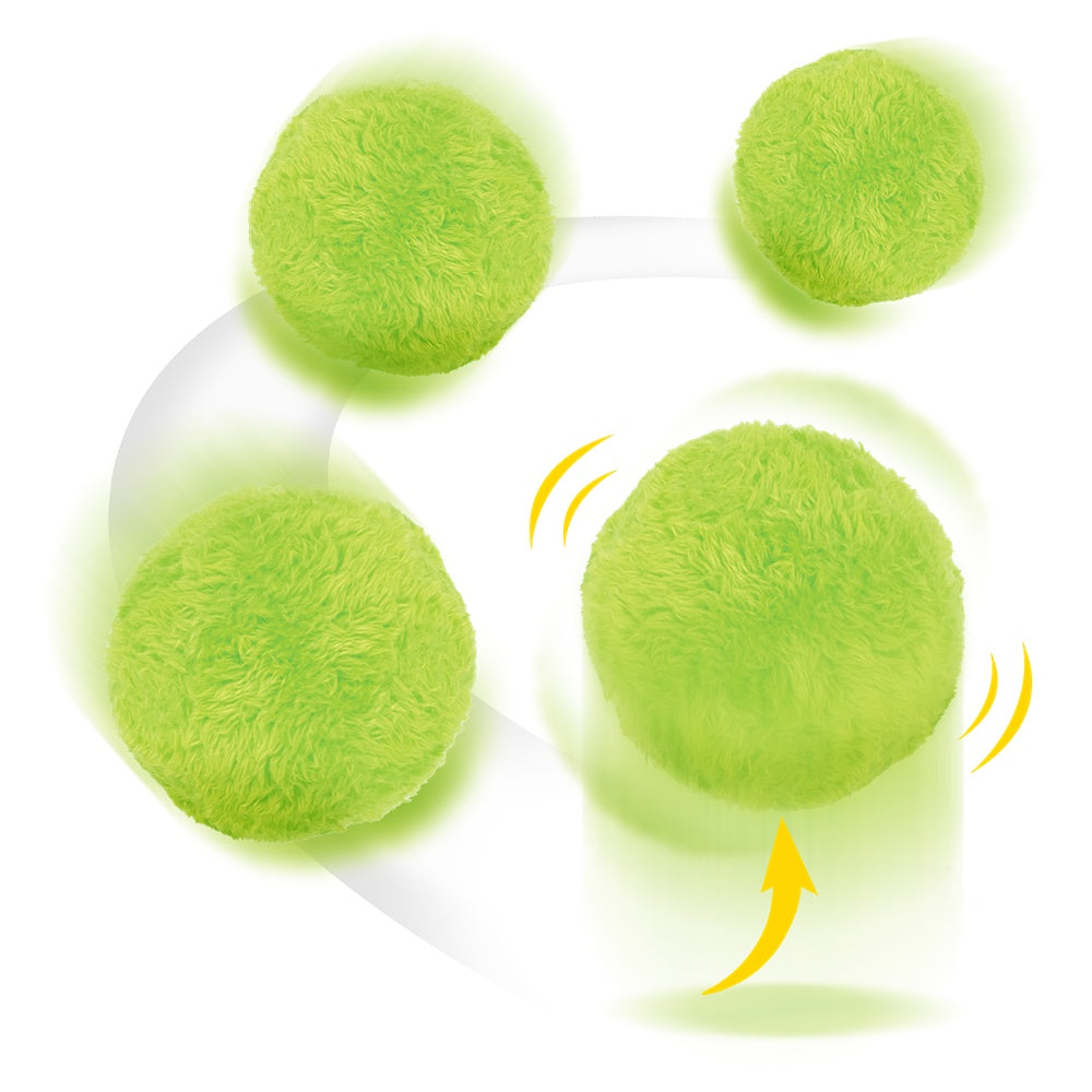 Milo and Luna Plush Ball Interactive Dog Toy