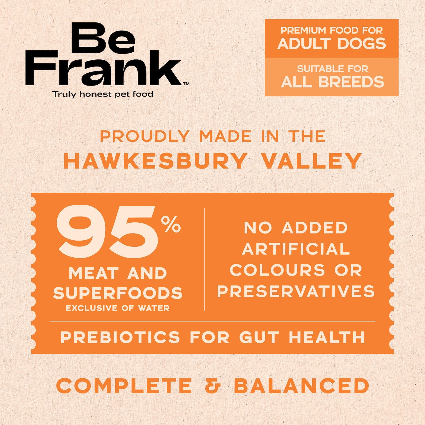 Be Frank Adult Chicken Pate Wet Dog Food