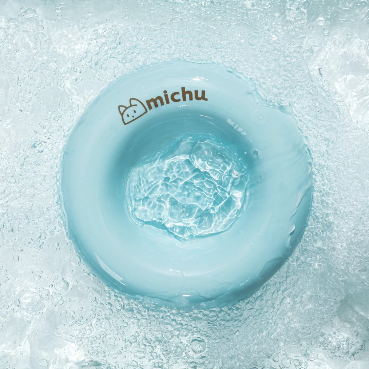 Michu Bagel Ceramic Cat Bowl