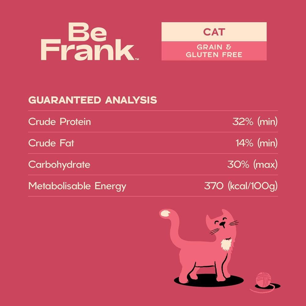 Be Frank Grain Free Mackerel & Salmon Dry & Wet Cat Food Bundle