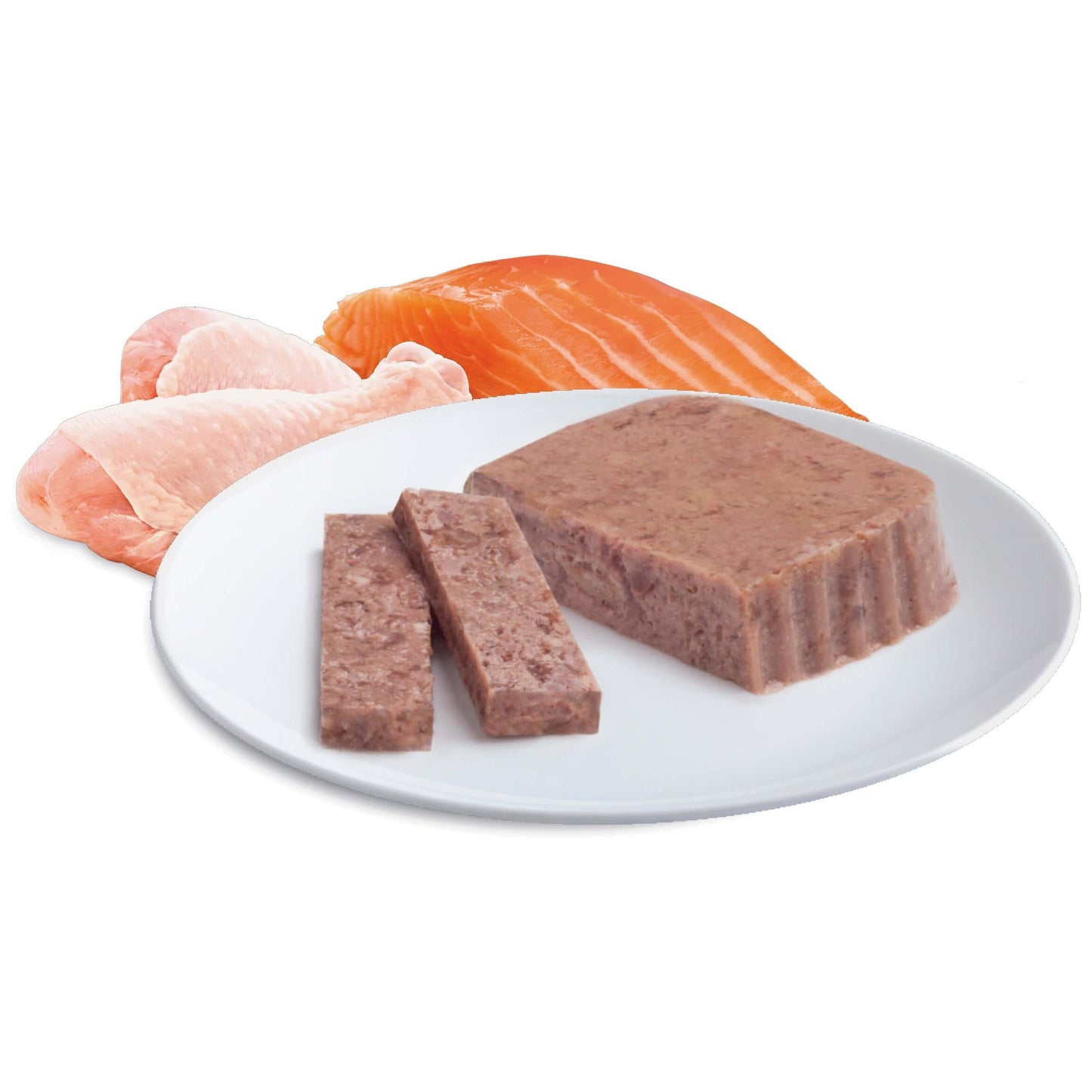 Advance Adult Chicken & Salmon Medley & Turkey Wet Cat Food Bundle