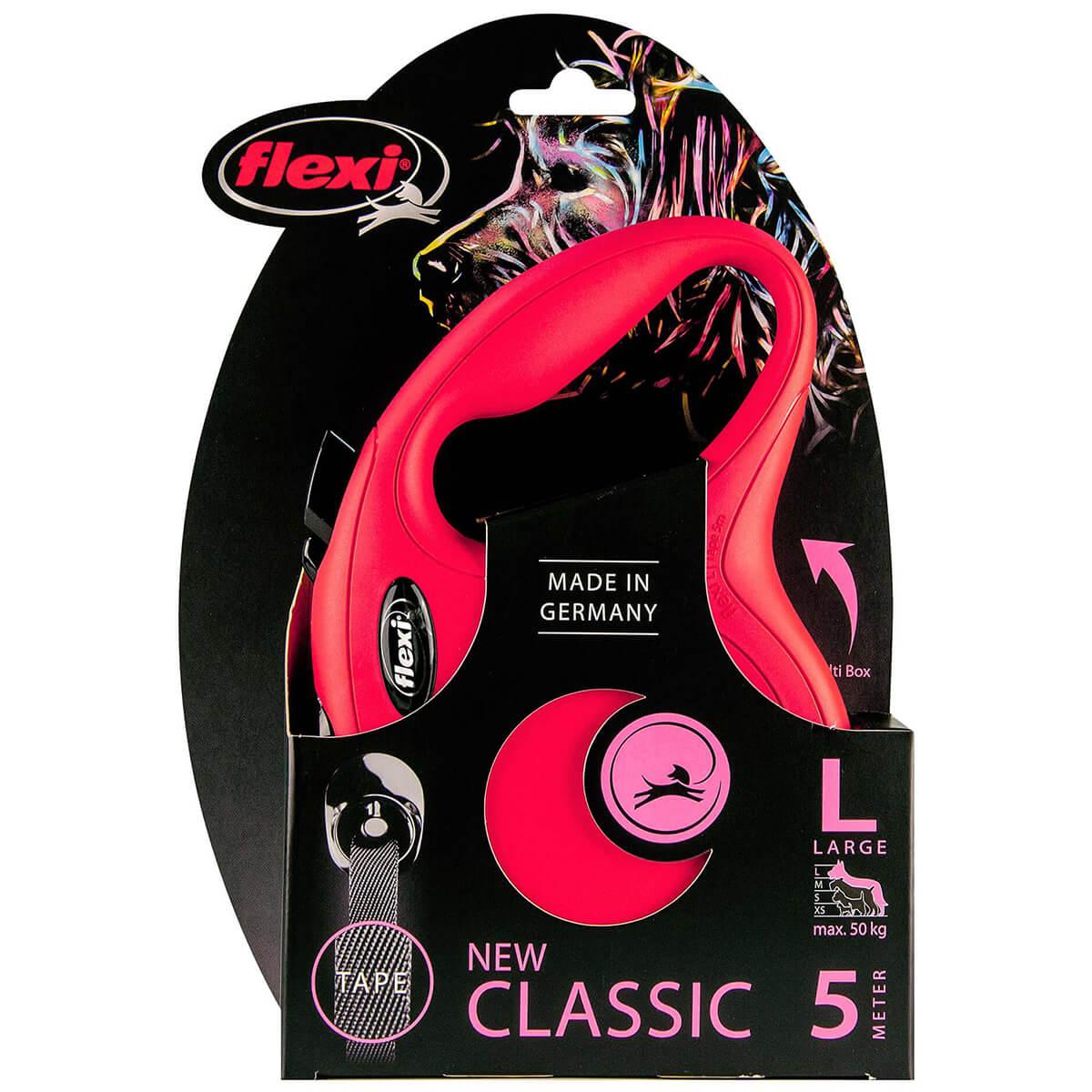 Flexi Classic Tape Large Retractable Lead 5m