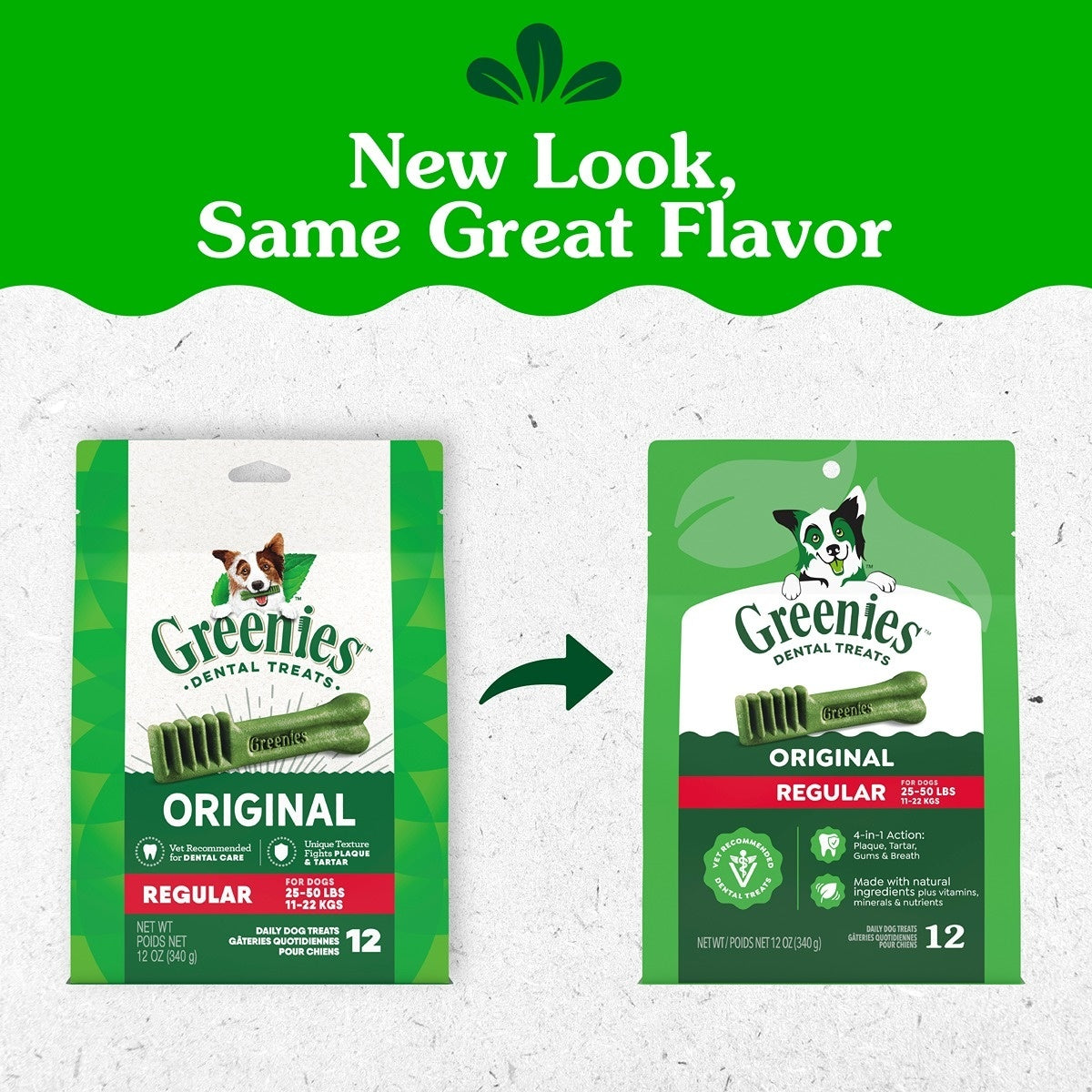 Greenies Regular Medium Breed Original Dental Dog Treats