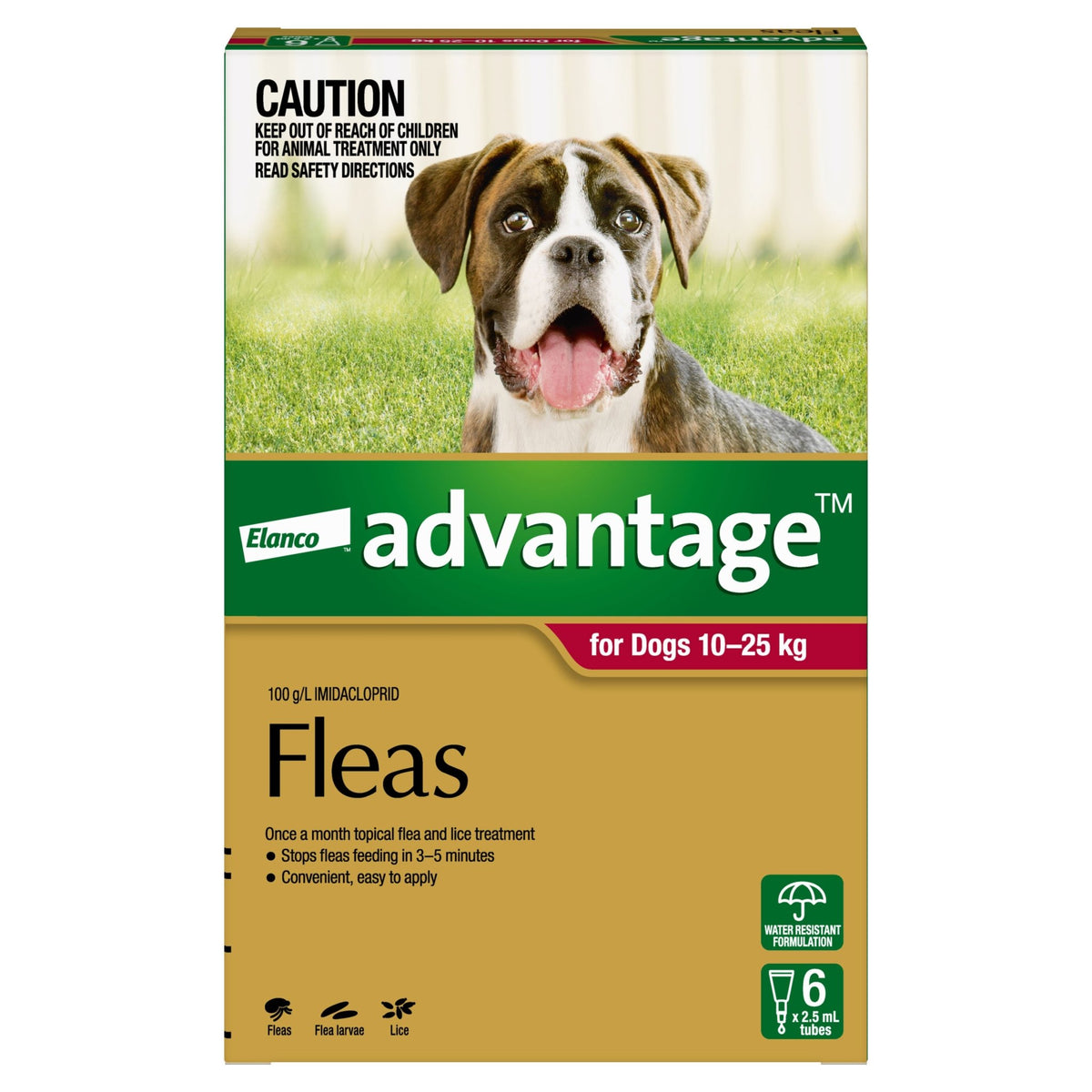 Advantage Flea Treatment 10-25kg Dog - PetPost Australia