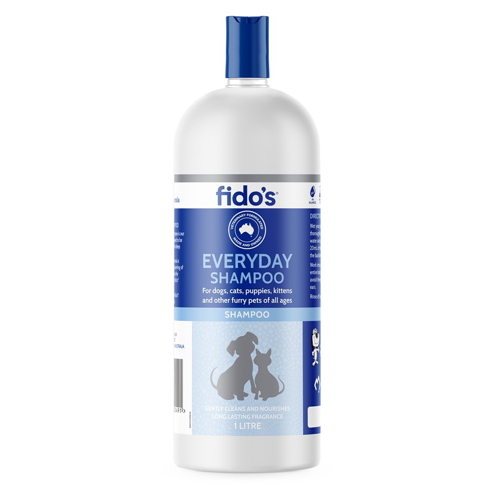 Fido's Everyday Shampoo for Dogs, Cats, Puppies and Kittens 1L - PetPost Australia