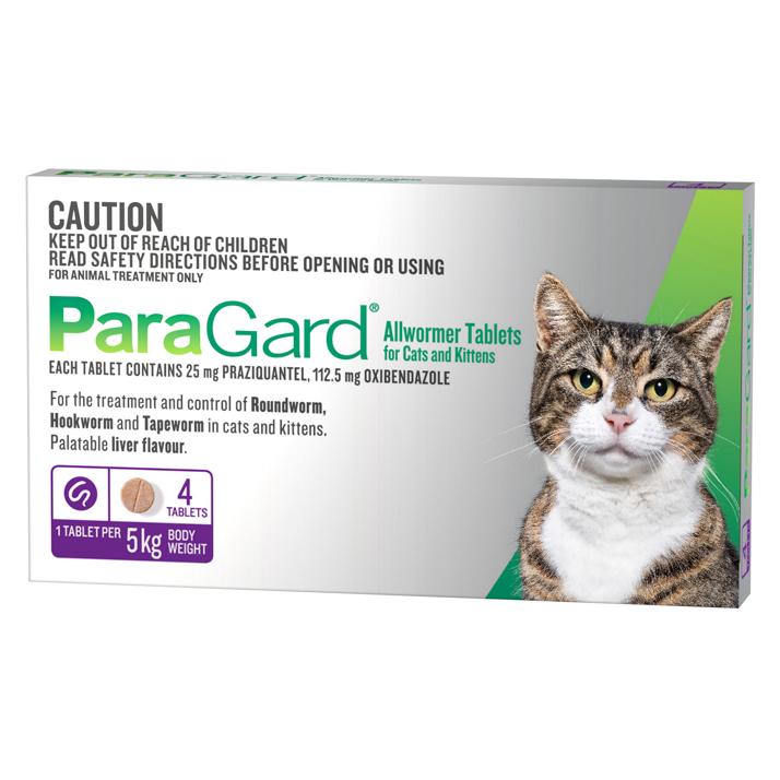 ParaGard Allwormer For Cats - PetPost Australia