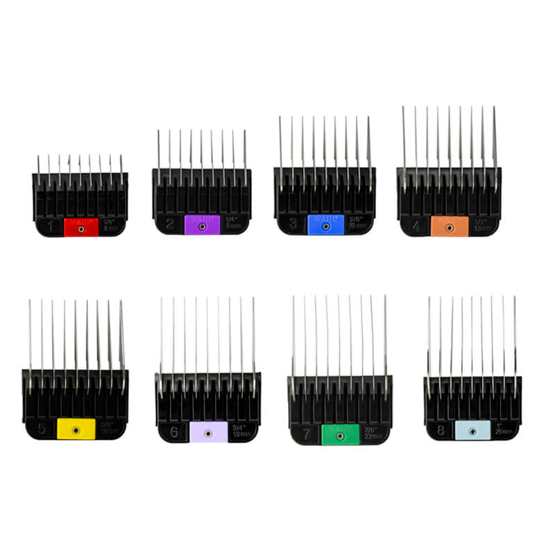 Wahl Metal Guide Comb Set for Detachable Clippers Sizes 1-8 - PetPost Australia
