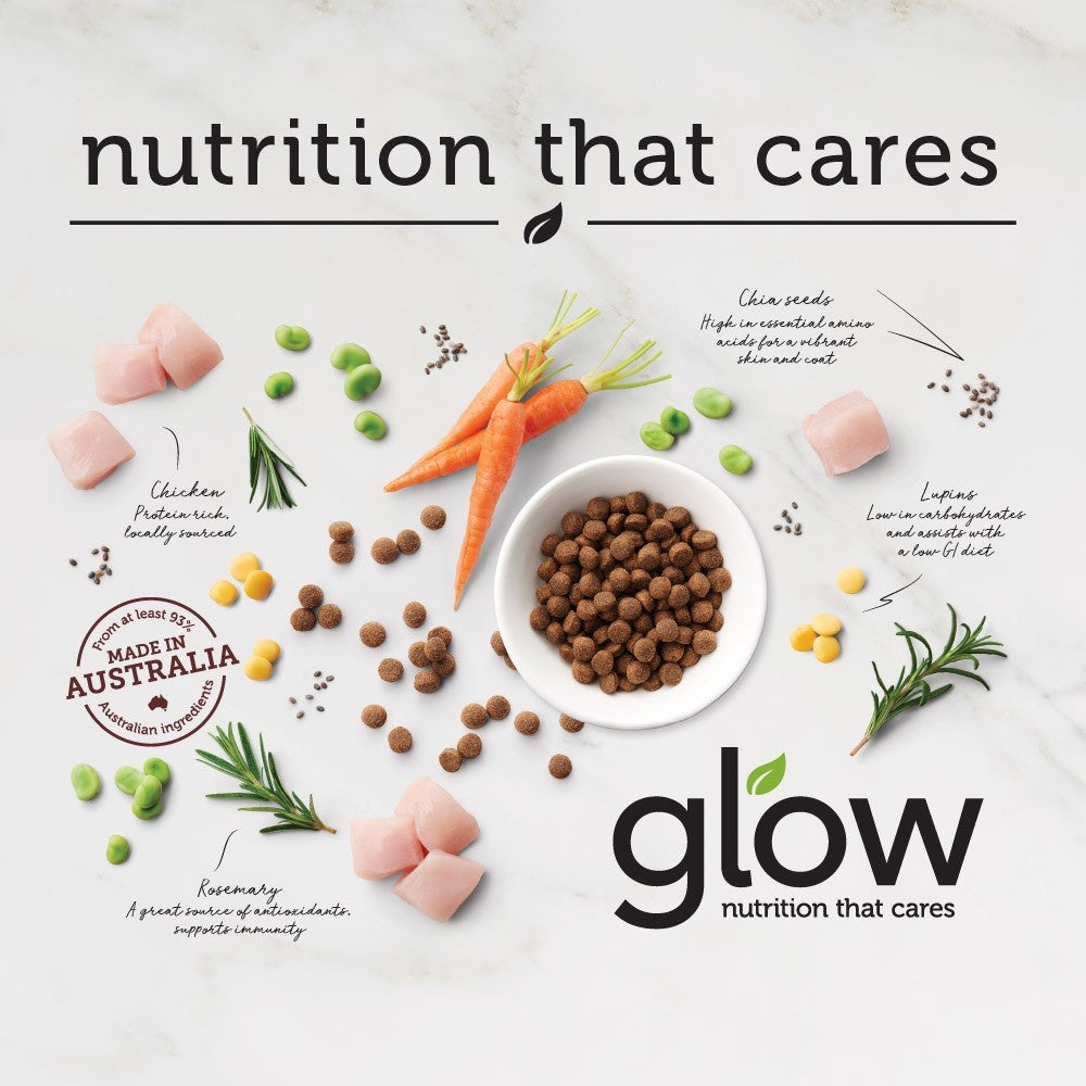Glow Senior 7+ Australian Chicken Dry Dog Food