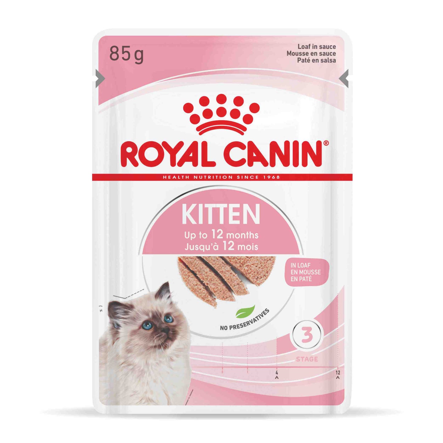 Royal Canin Instinctive Kitten Loaf Wet Cat Food