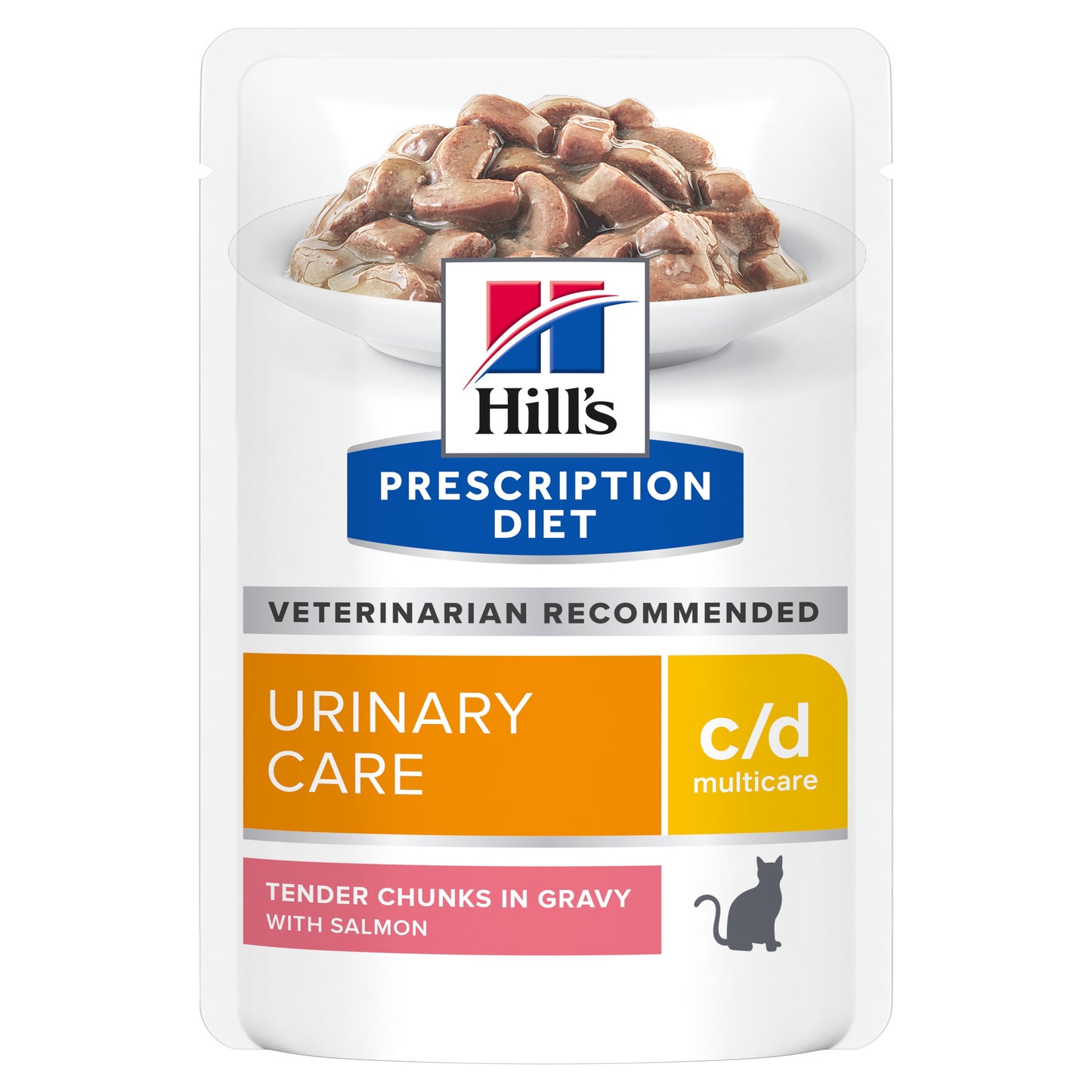 Hill's Prescription Diet C/D Urinary Care Salmon Wet Cat Food