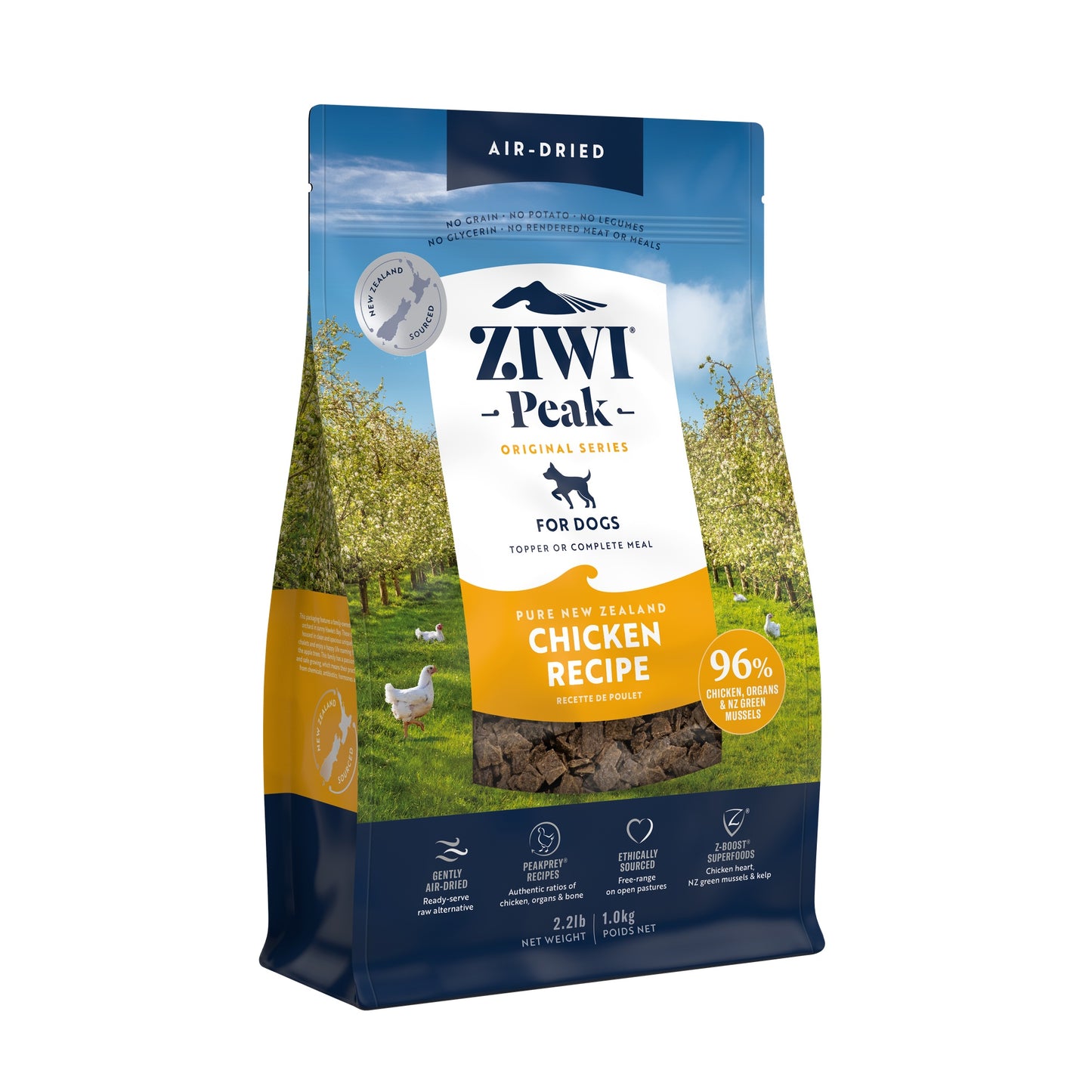 Ziwi Peak Air Dried Chicken Recipe Dry Dog Food