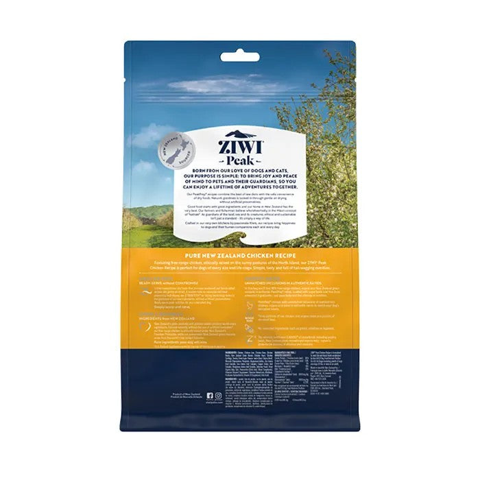 Ziwi Peak Air Dried Chicken Recipe Dry Dog Food