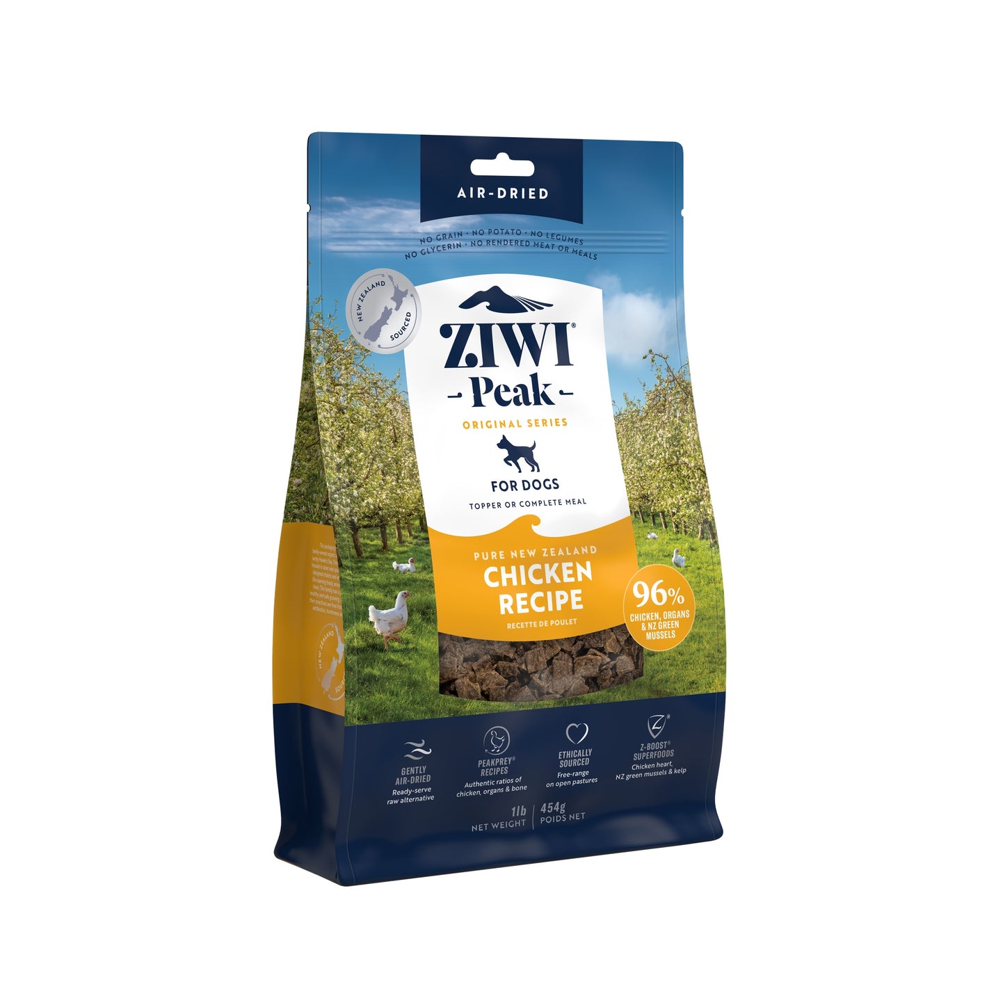 Ziwi Peak Air Dried Chicken Recipe Dry Dog Food
