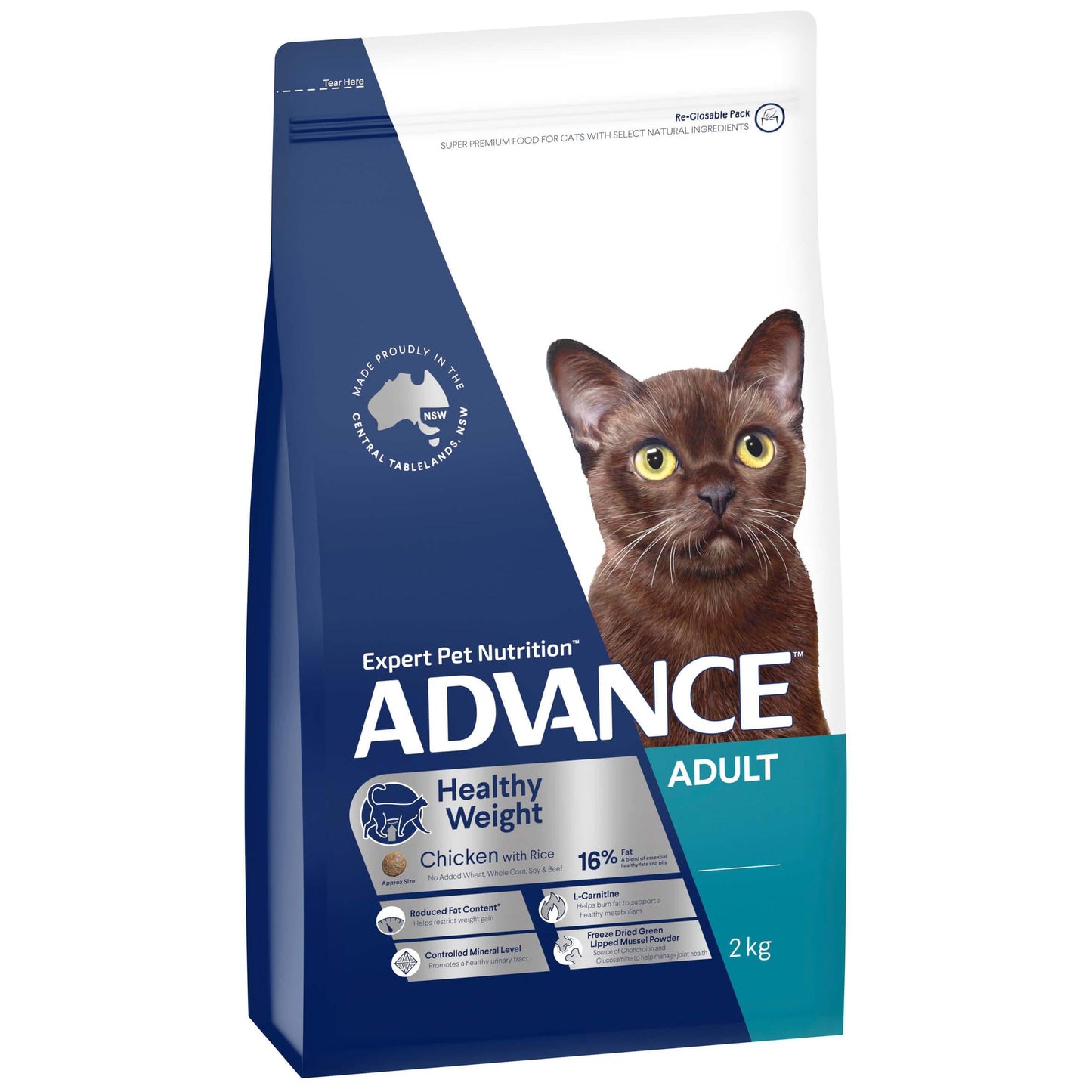 Advance Light Adult Chicken Dry Cat Food