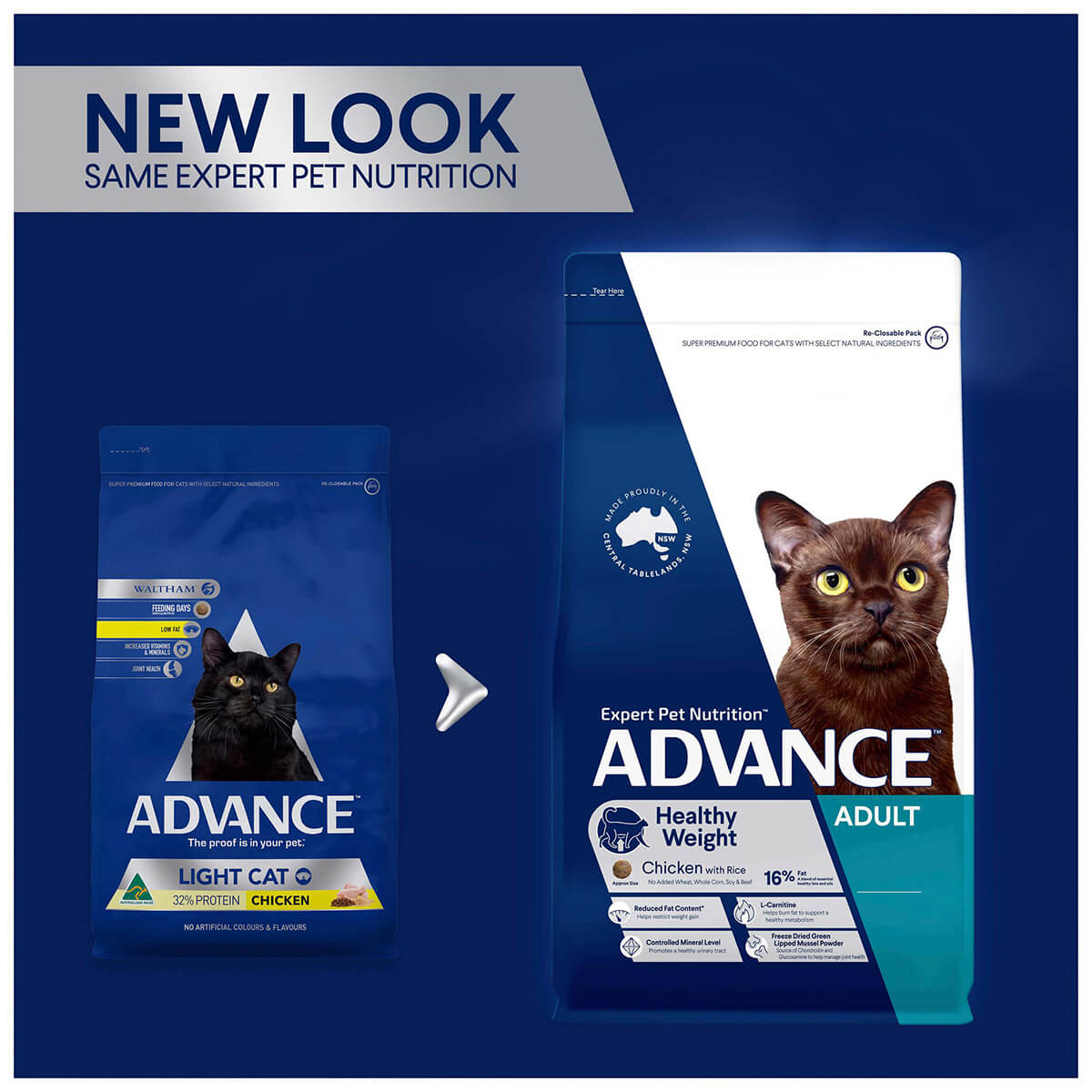 Advance Light Adult Chicken Dry Cat Food