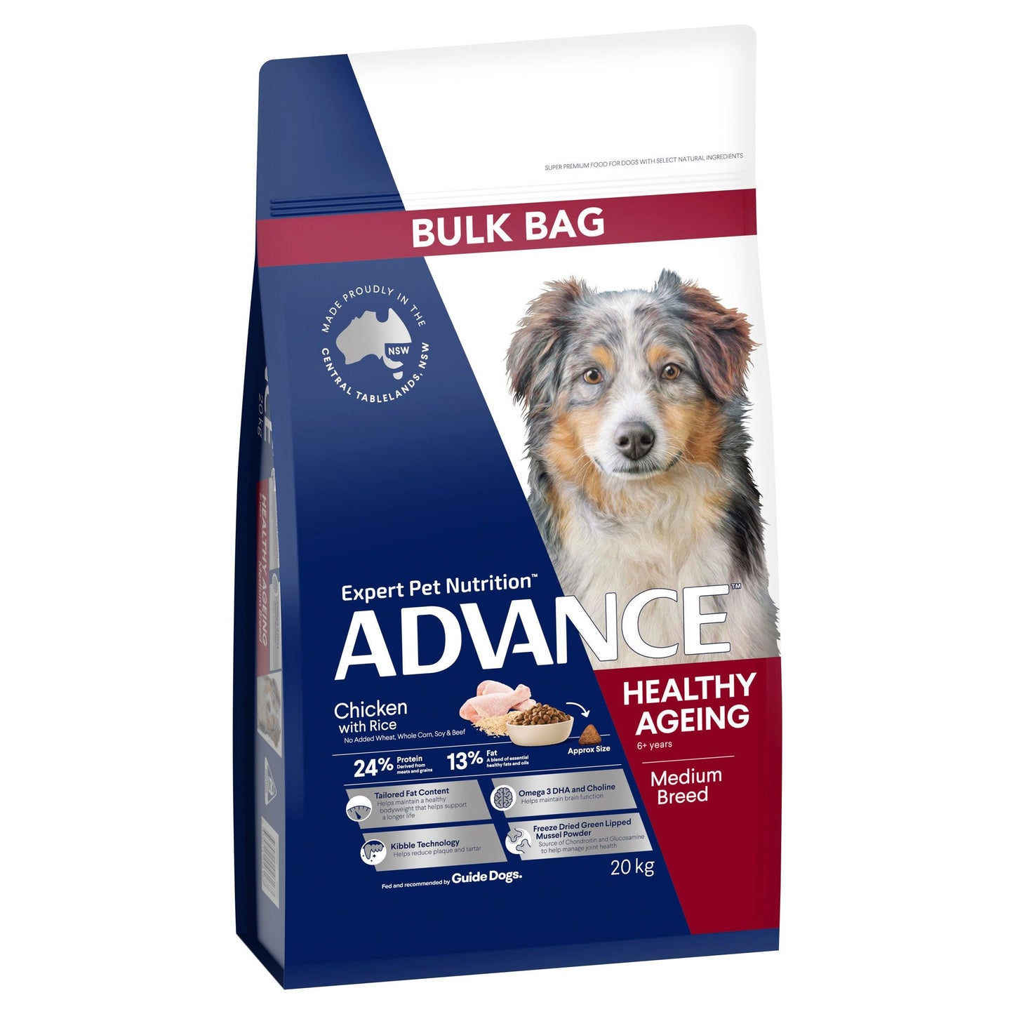 Advance Medium Breed Senior Healthy Ageing Chicken Dry Dog Food
