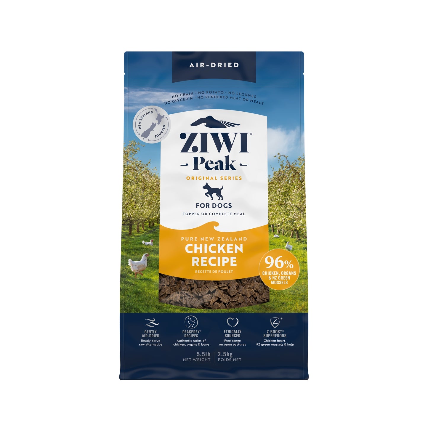 Ziwi Peak Air Dried Chicken Recipe Dry Dog Food