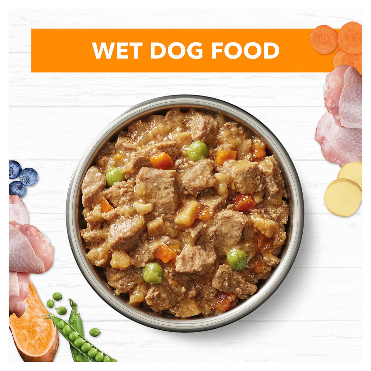 Ivory Coat Grain Free Adult Chicken Stew Wet Dog Food