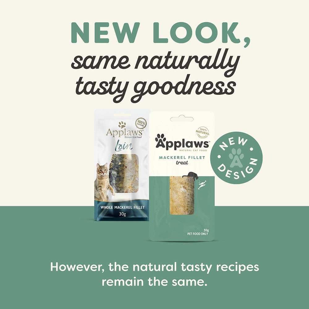 Applaws Mackerel Loin Cat Treats 30g