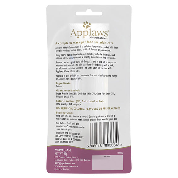 Applaws Salmon Loin Cat Treats 25g