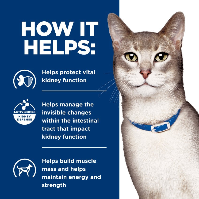 Hill's Prescription Diet K/D Kidney Care Salmon Wet Cat Food