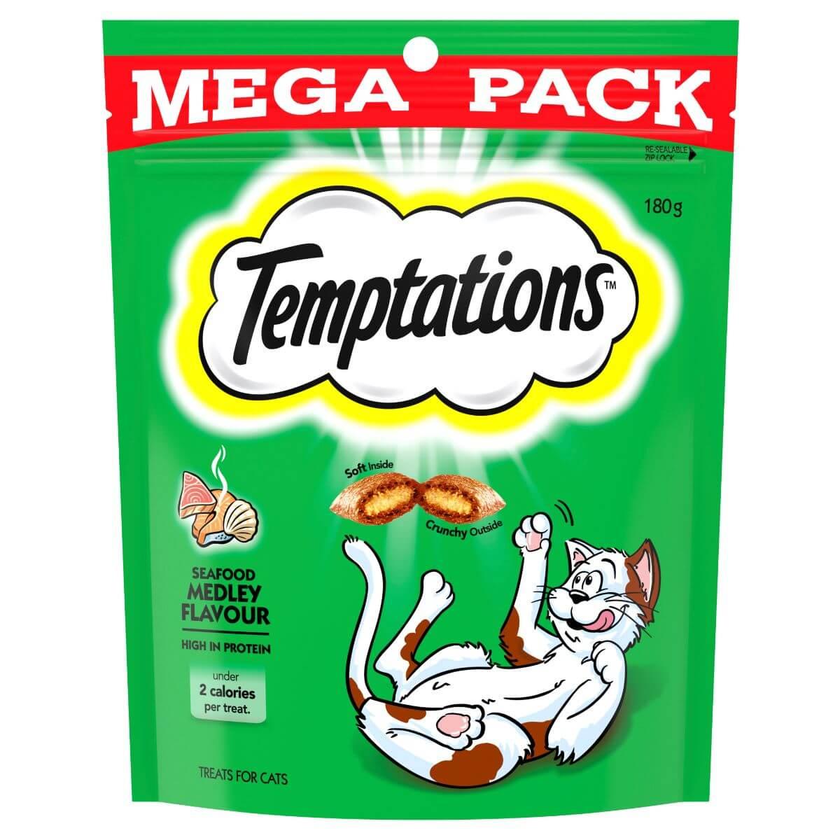 Temptations Seafood Medley Cat Treats