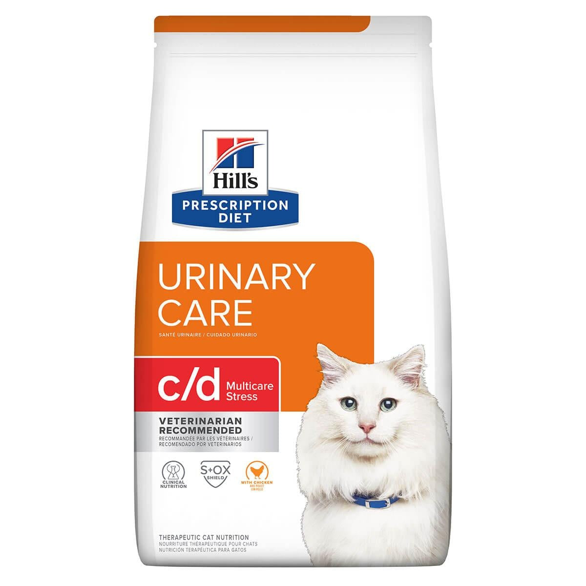 Hill's Prescription Diet C/D Stress Urinary Care Dry Cat Food