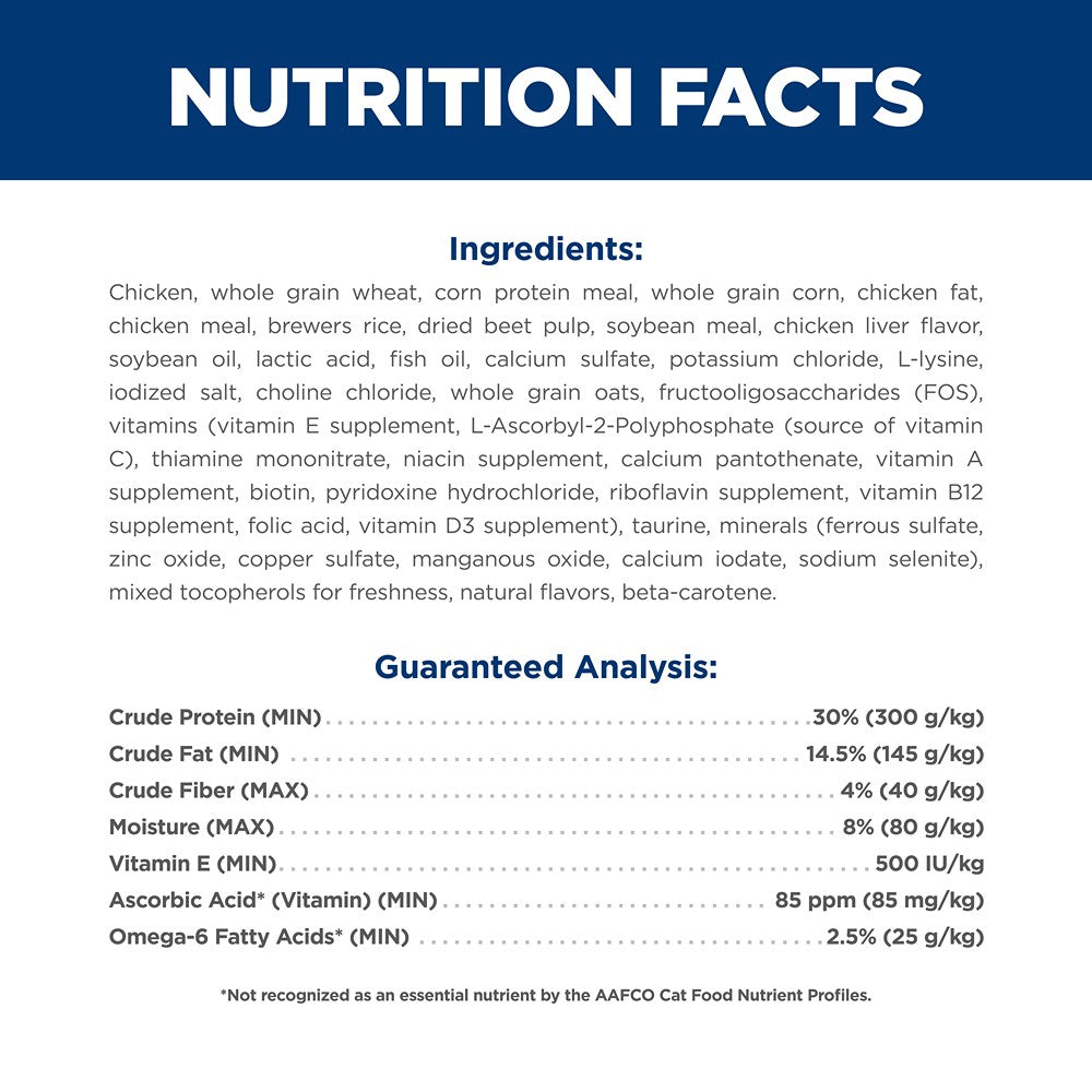 Hill's Science Diet Adult Dry Cat Food