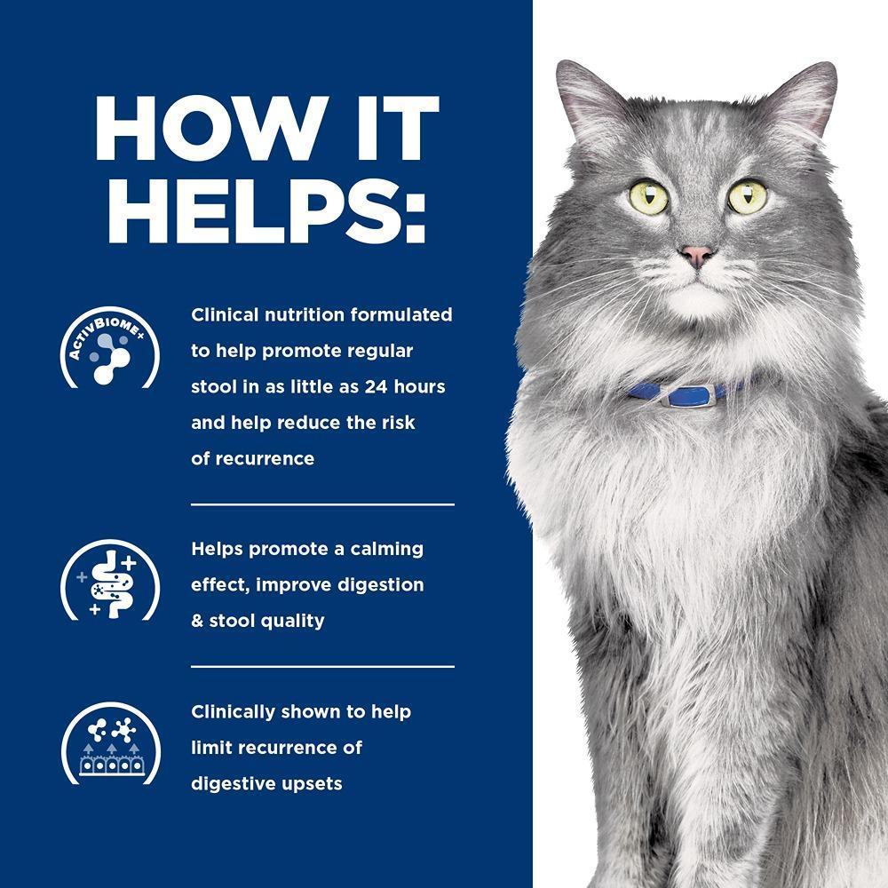 Hill's Prescription Diet Stress Gastrointestinal Biome Care Dry Cat Food