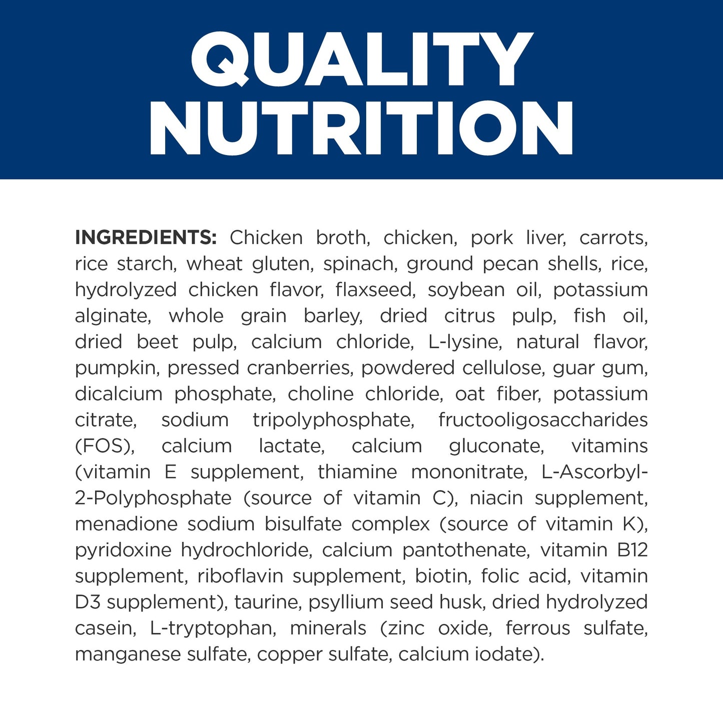 Hill's Prescription Diet Gastrointestinal Biome Care Chicken & Vegetable Wet Cat Food