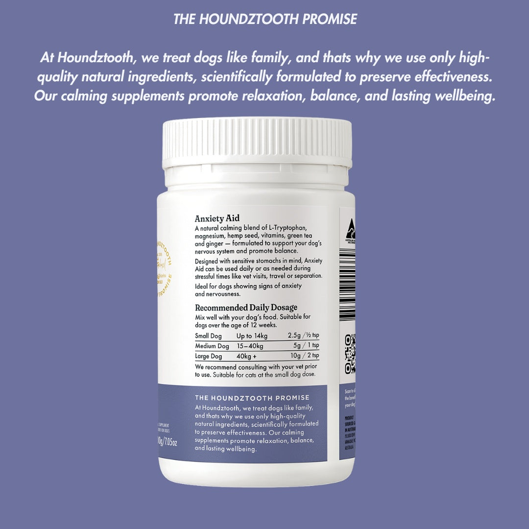 HoundzTooth Hemp Anxiety Aid Powder 200g