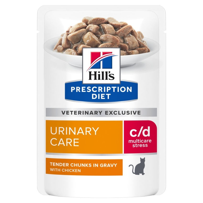 Hill's Prescription Diet C/D Stress Urinary Care Chicken Wet Cat Food