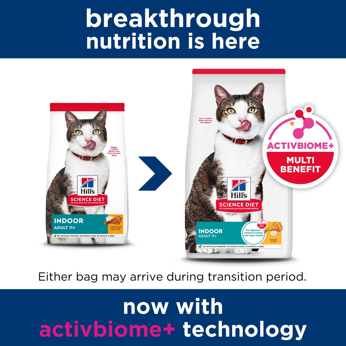 Hill's Science Diet Indoor 11+ Senior Dry Cat Food