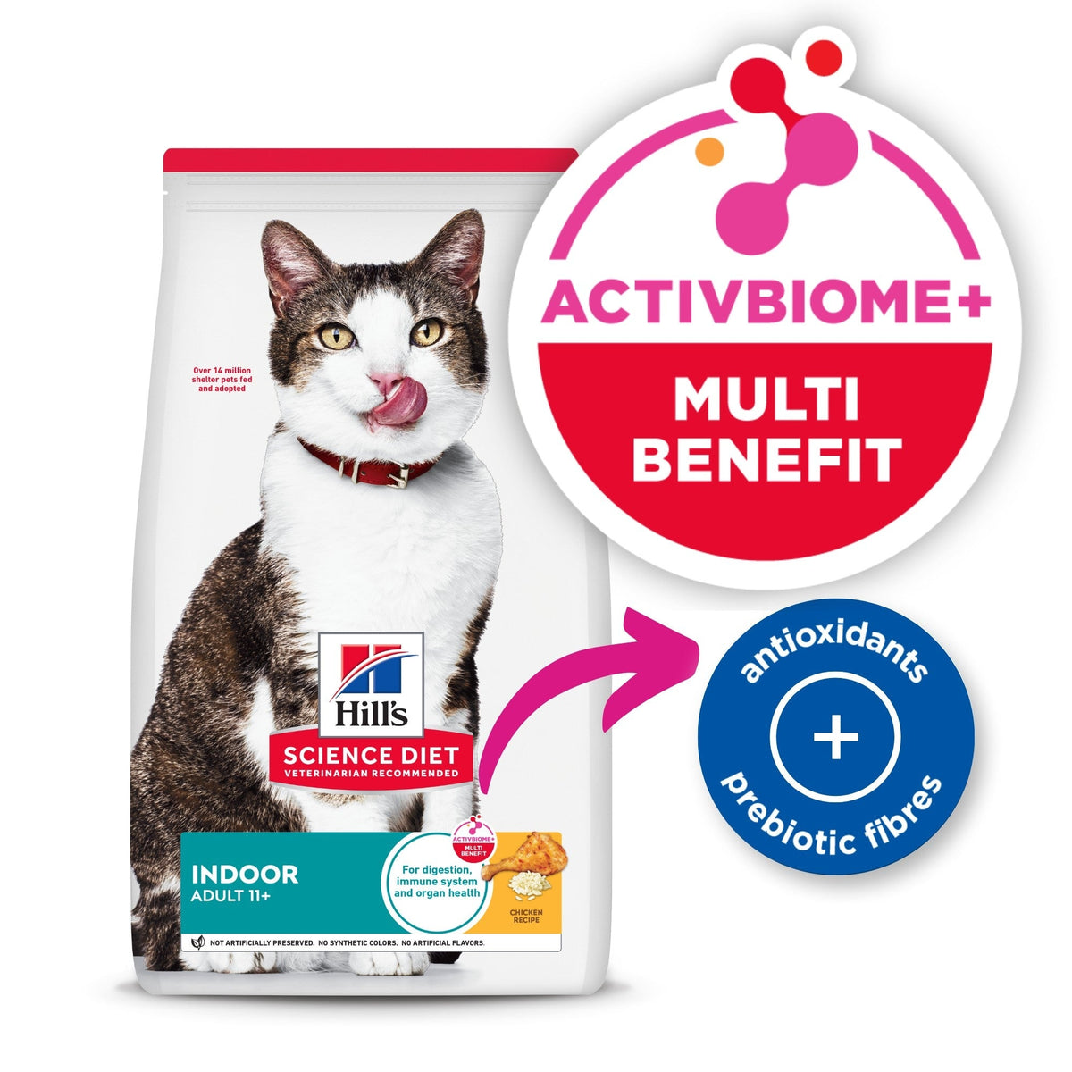 Hill's Science Diet Indoor 11+ Senior Dry Cat Food