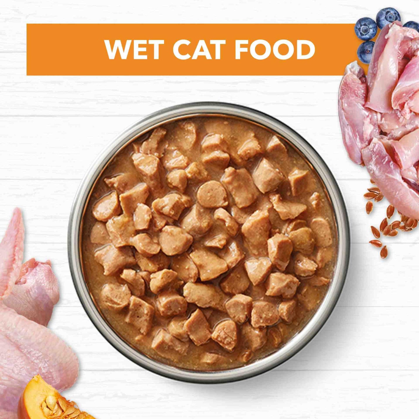 Ivory Coat Grain Free Adult Wet Cat Food Chicken in Gravy